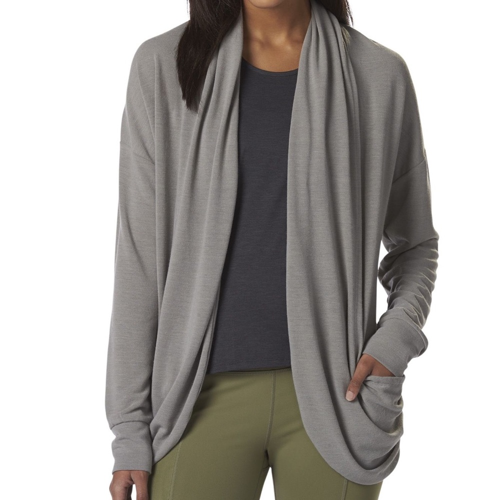 Nuvano Draped Cardigan
